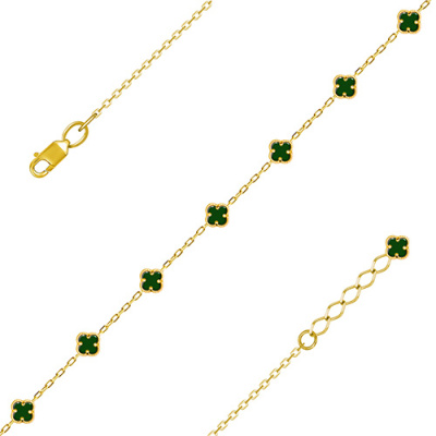 Браслет арт. ЦВБП 78-12-Ж, Золото 585