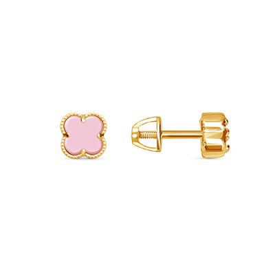 Серьги арт.СВПУ 7-9-Ж, Золото 585