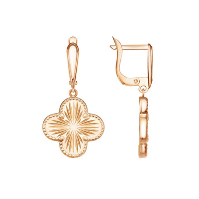 Серьги арт.СВД 15-18, Золото 585