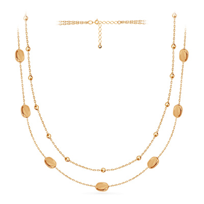 Колье арт. ЦШККС 14-3, Золото 585