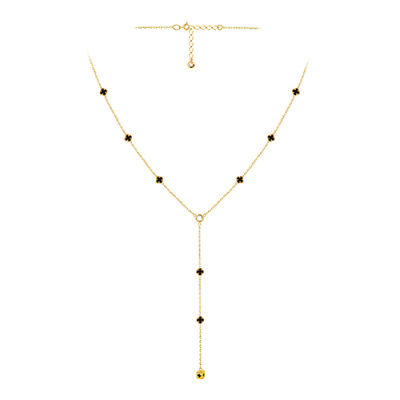 Колье арт. ЦОФВПК 1-6-Ж, Золото 585 Без эмали