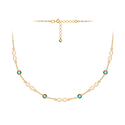 Колье арт. ЦОФЕ1К 17-3-5, Золото 585 Без эмали