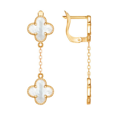 Серьги арт.СВВП 22-5-Ж, Золото 585