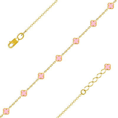 Браслет арт. ЦВБП 78-9-Ж, Золото 585