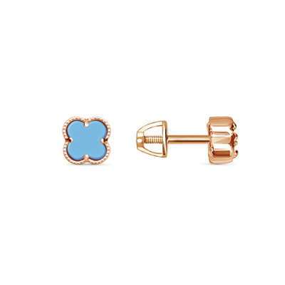 Серьги арт.СВПУ 7-3, Золото 585