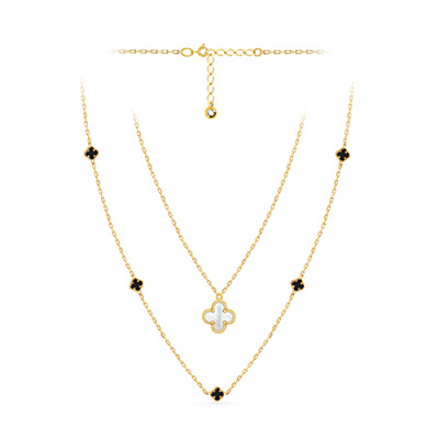 Колье арт. ЦВКПР 11-58-5-6-Ж, Золото 585