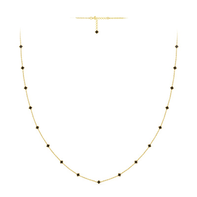 Колье арт. ЦВКП 178-6-Ж, Золото 585