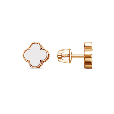 Серьги арт.СВПУ 9-1, Золото 585