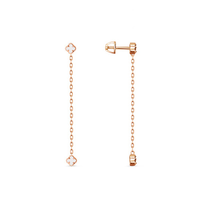 Серьги арт.СВВПУ 5-1-5, Золото 585